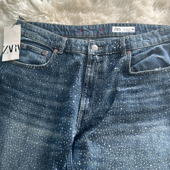 zara rhinestone jeans - Picture 6 of 7